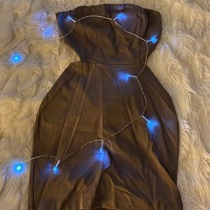 Strapless, Open Back Dress from AKIRA